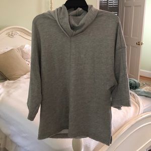 grey turtleneck pullover from vestique
